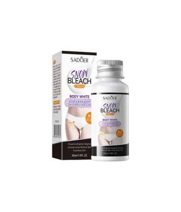 كريم التبييض سادوَر Snow Bleach لتفتيح الجسم