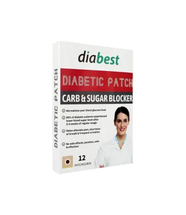 لاصقات Diabest العشبية لدعم توازن السكر
