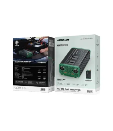 محول طاقة السيارة Green Lion GC350 بقدرة 800 واط 7 في 1