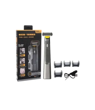 ماكينة Micro Trimmer لتشذيب شعر الجسم متعددة الاستخدامات قابلة لإعادة الشحن