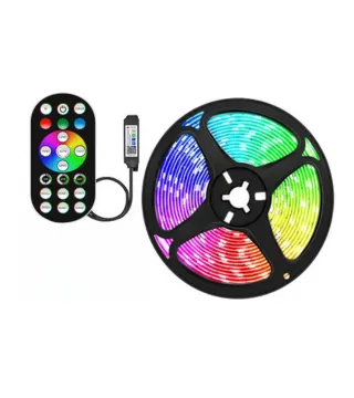RGB LED قطاع أضواء 5050 Rgb بلوتوث الشريط 5متر