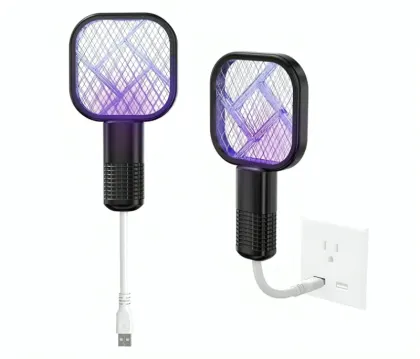 قاتل حشرات ومضرب ذباب كهربائي